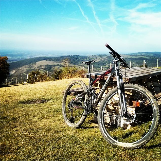 Sommet du Mont Myon - VTT - Oxyrace