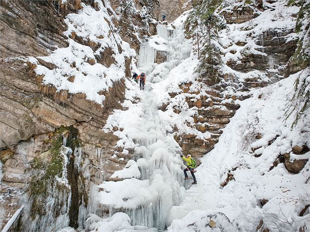 La cascade de Nant Burgeat_Manigod - OT Manigod