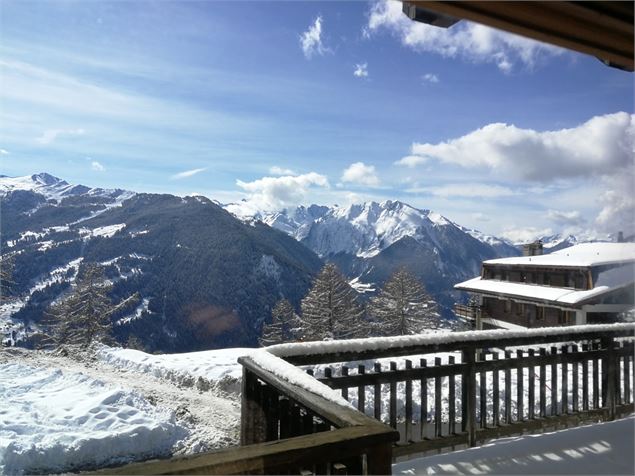 Vue depuis la terrasse - Equipe bibliothèque