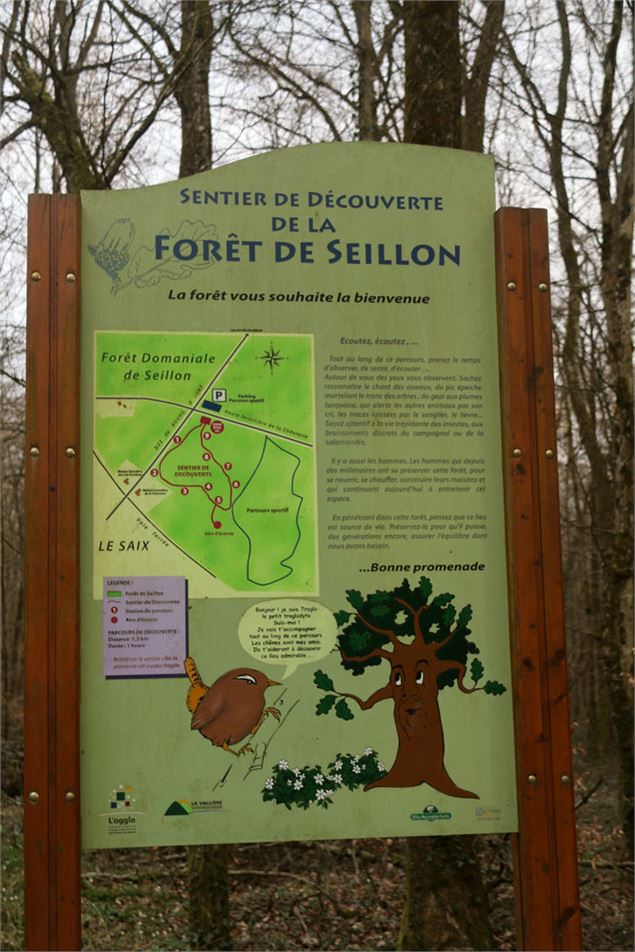 Balade Le gros Chêne - Forêt Domaniale de Seillon - OTBBD