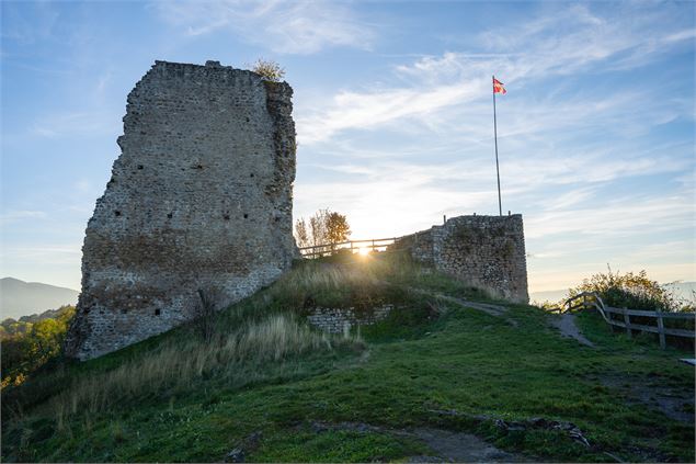 Châteaux des Allinges - Destination Léman - C.Vuillequez