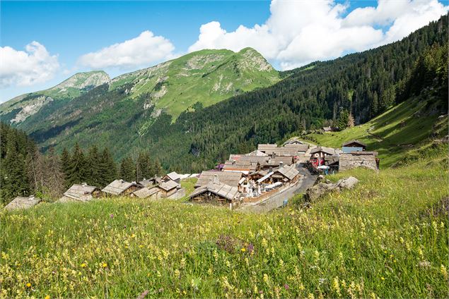Le village des Lindarets - Yvan Tisseyre / OT Vallée d'Aulps