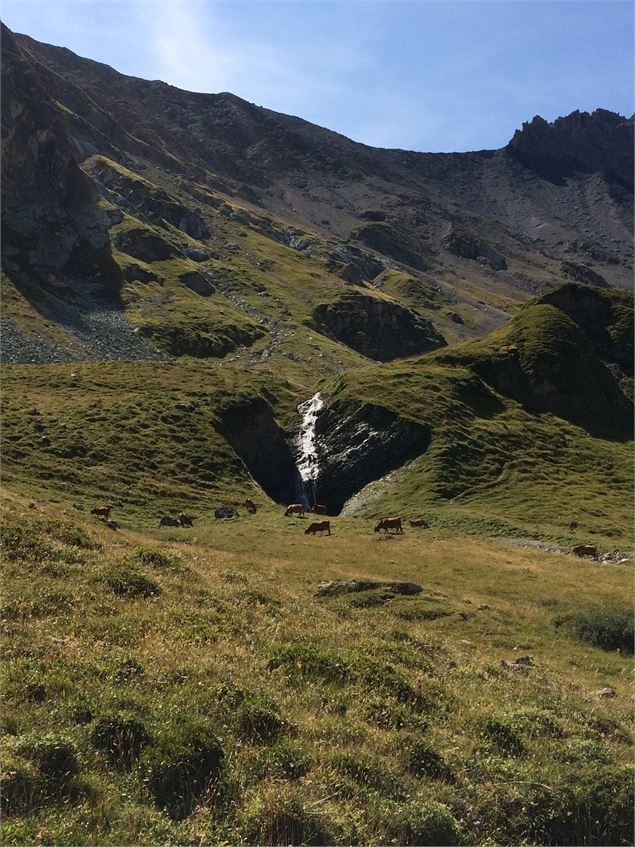 Cormet de Roselend vers le Col du Grand Fond