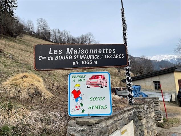 Boucle des Échines puis le Pont du Moulin - Les Arcs