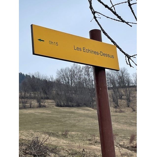 Boucle des Échines puis le Pont du Moulin - Les Arcs