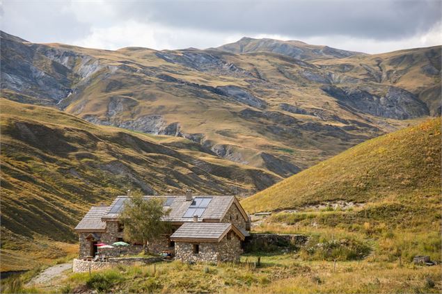 Vue sur le refuge - Thibaut.Blais