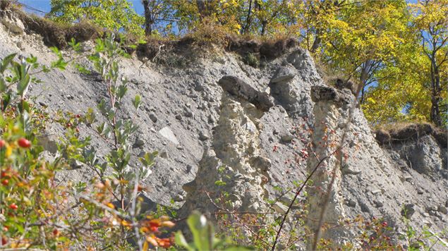 Cheminées de Fées vers le téléski du Crêt de l'âne - OTICoeurdemaurienne