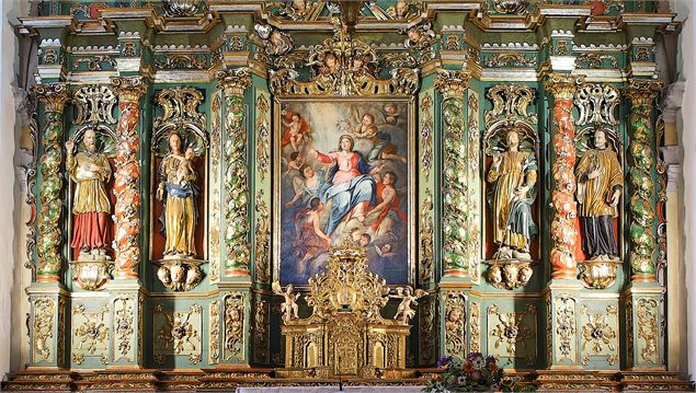 Le retable Eglise de Cordon - © Jean-Marc BAREY