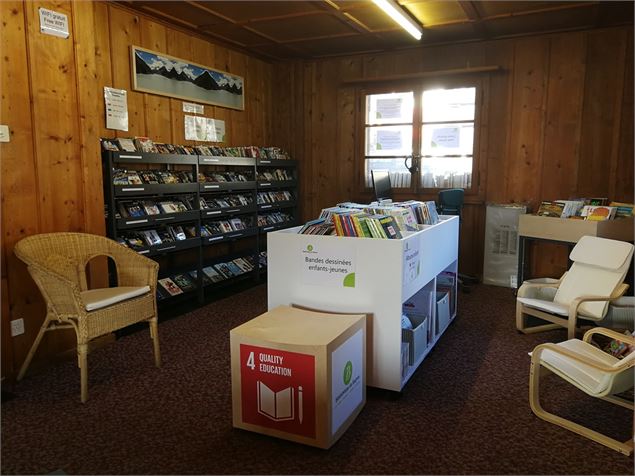 Intérieur - Equipe bibliothèque