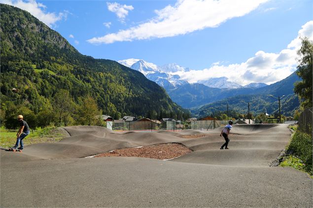 Pumptrack de Servoz - Un duvet pour deux
