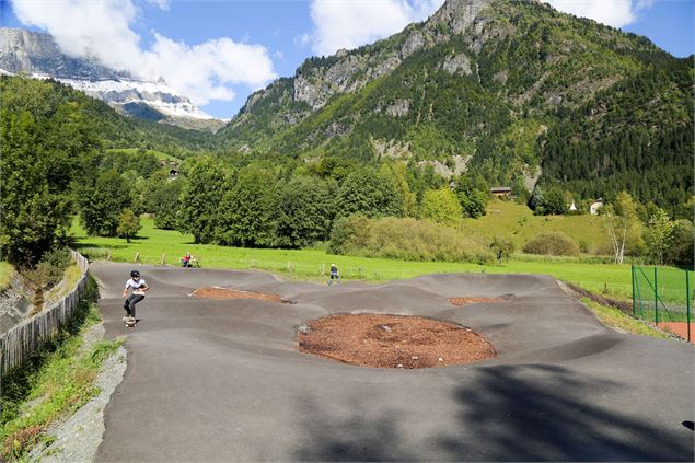 Pumptrack de Servoz - Un duvet pour deux