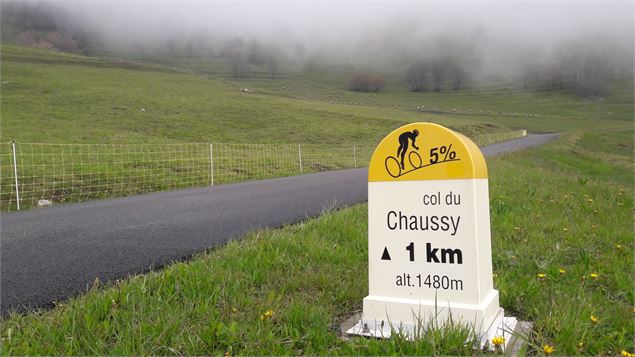 Montée cyclo du Col du Chaussy - © Explore Savoie - Anglade