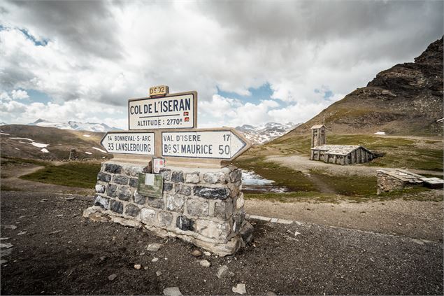 Le panneau du col - Haute Tarentaise Vanoise - Yann Allègre