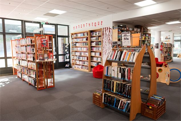 Bibliothèque municipale Fernand Braudel_Saint-Gervais-les-Bains - Boris Molinier
