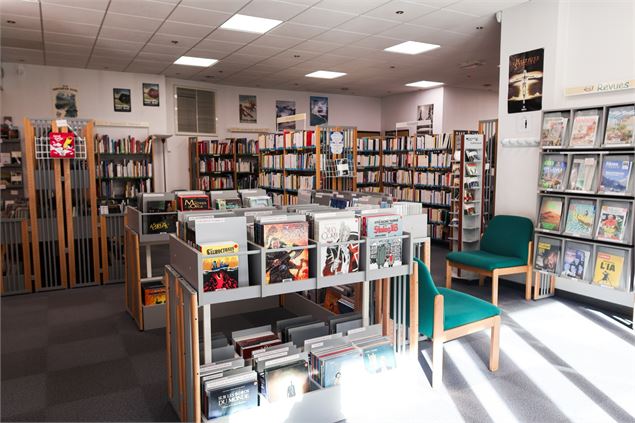 Bibliothèque municipale Fernand Braudel_Saint-Gervais-les-Bains - Boris Molinier