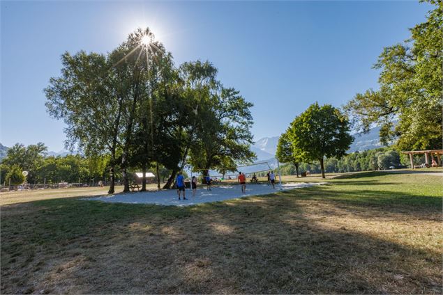Terrain de volley du Lac de Passy - Arnaud Lesueur