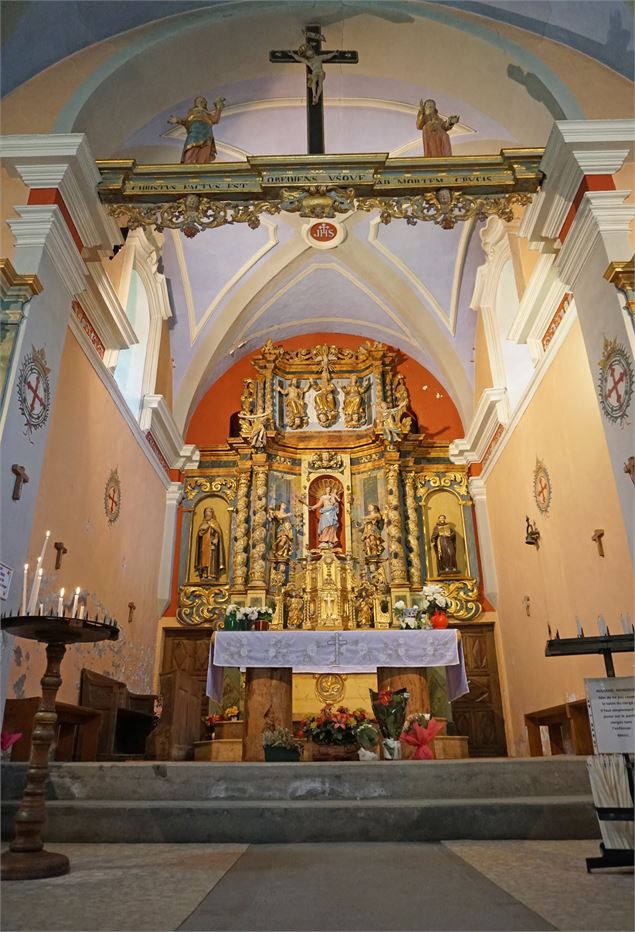 Eglise de Notre-Dame de la Gorge - Les Contamines Tourisme