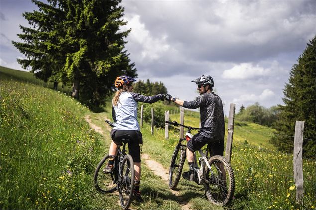 Circuit n°15 Le Mont Bénand - VTT FFC pays d'Evian balcon du Léman - LBM Luc Buffard