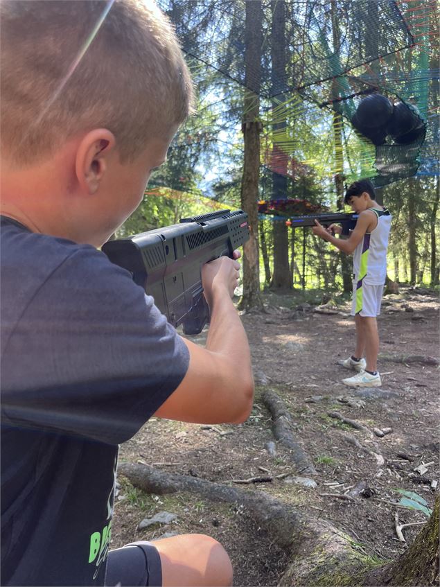 Indiana'Ventures -Laser game Outdoor_Morzine