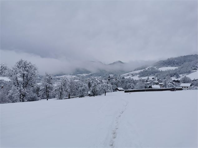 Espace ludique : Balade boule de neige 