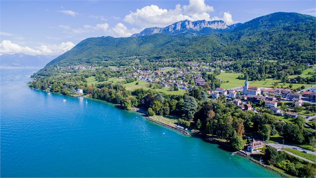 Vue sur Lugrin depuis le lac Léman - CCPEVA