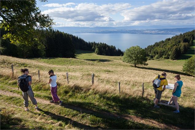 Tour du Mont Bénand randonnée pays d'Evian - OTPEVA