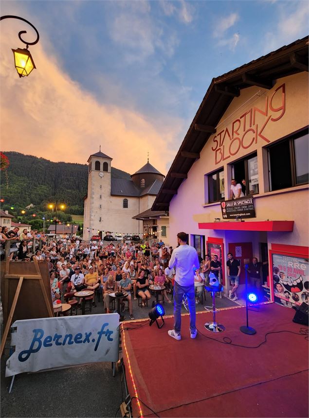 concert extérieur - Starting block