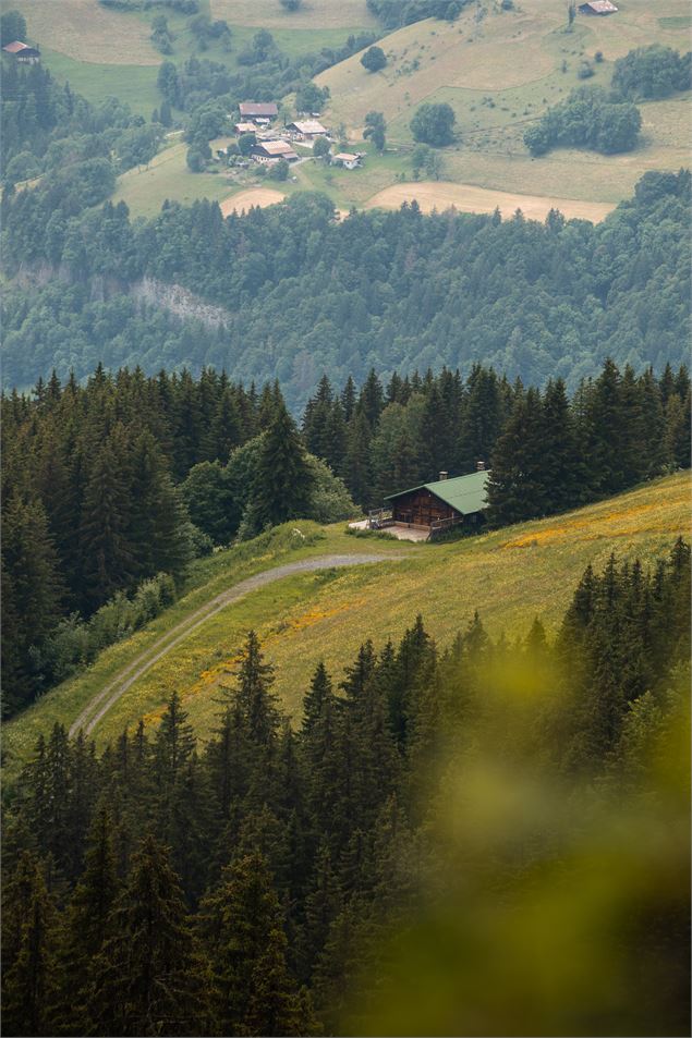Itinéraire rando crêtes de Rochebrune_Megève