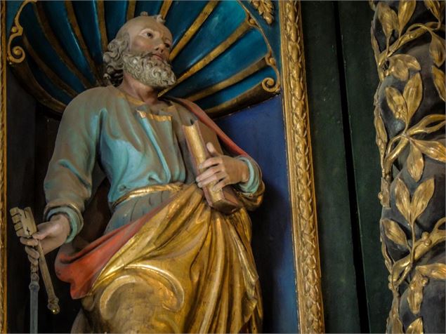 Statue de l'Eglise - Eric Axelrad