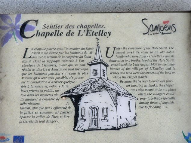 Chapelle de l'Etelley - SIMOND