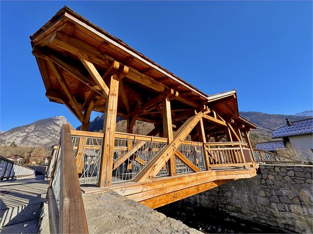 Passerelle du Clévieux_Samoëns - Léo MINOZZI