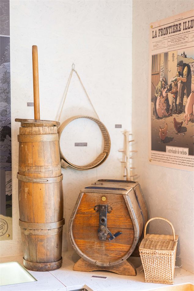 Intérieur de la Vieille Douane à Châtel - JF Vuarand