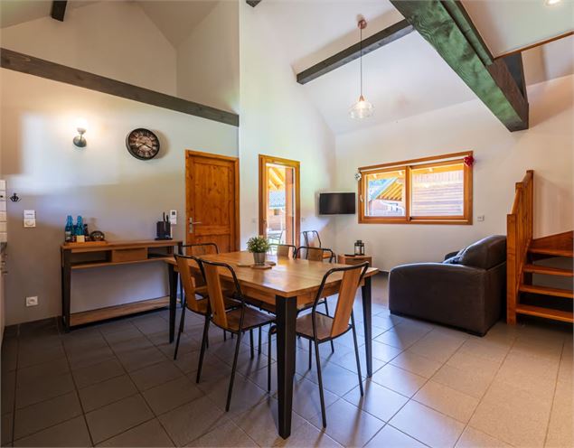 salle à manger chalet - Val de Tamié