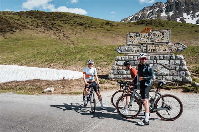 Le panneau du col - Haute Tarentaise Vanoise - Yann Allègre