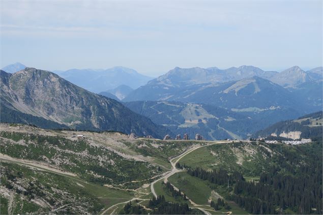 Vue sur Avoriaz - Victor Demilly / Vallée d'Aulps Tourisme