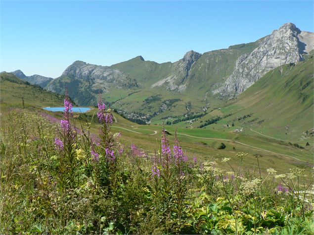 Sur le parcours du Tour du Lachat - Alpcat Medias