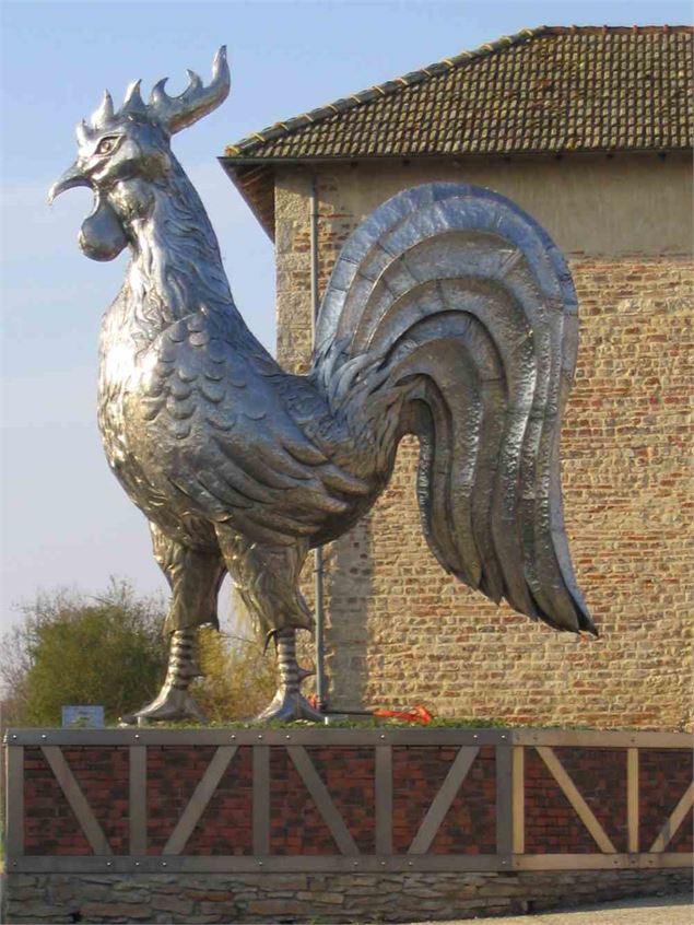Coq sculpté de Mantenay - La Belle Rencontre