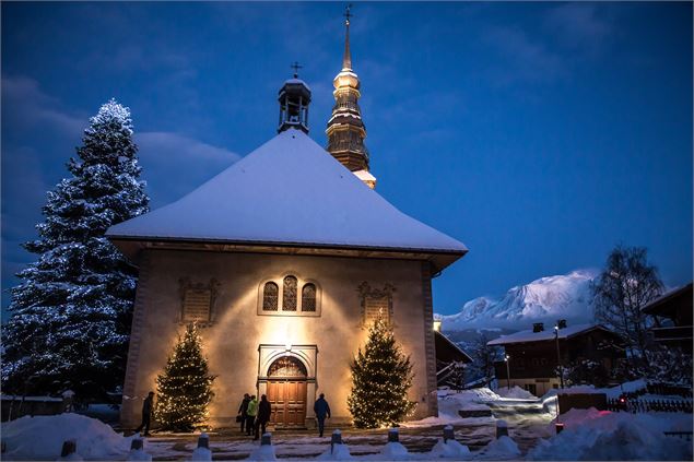église nuit - Soren Rickards / OT Combloux