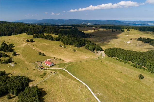 Parcours VTT 14 rouge - Retord - les balcons du Mont Blanc - Espace FFC Ain Forestière_Haut Valromey