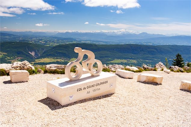 Circuit vélo : Le Grand Colombier et le col de la Biche depuis les Plans d'Hotonnes_Haut Valromey -