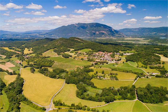 Circuit de randonnée pédestre : Lac et vignobles_Pollieu - Laurent Madelon - CCBS