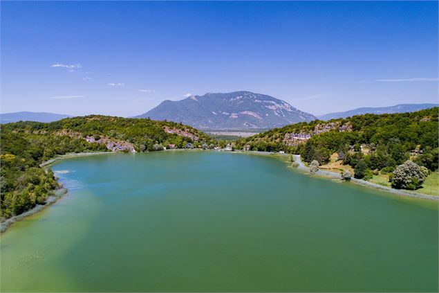 Circuit de randonnée pédestre : Lac et vignobles_Pollieu - Laurent Madelon - CCBS
