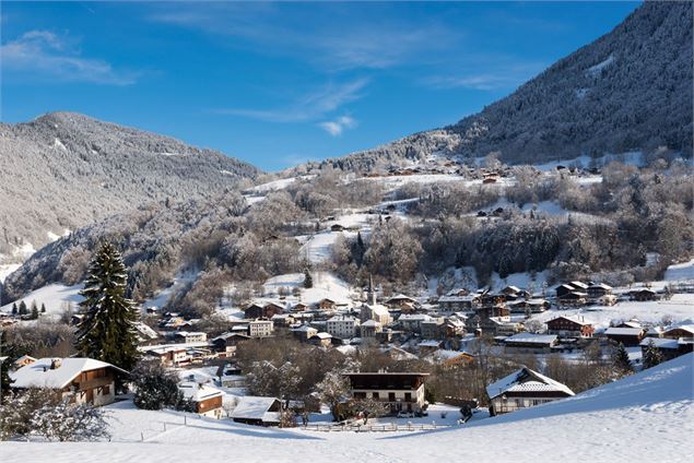 Saint Jean d'Aulps sous la neige - Yvan Tisseyre/OT Vallée d'Aulps