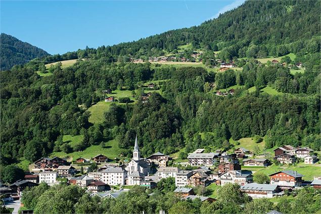 Le village de Saint Jean d'Aulps - Yvan Tisseyre/OT Vallée d'Aulps