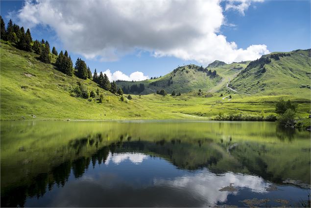 Lac de Joux Plane - photothèque OT