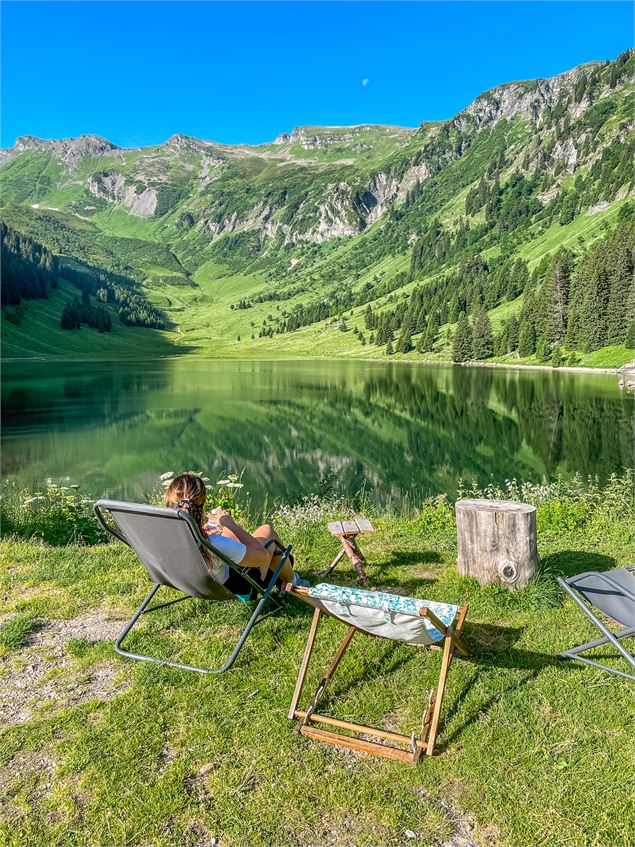 Itinéraire pédestre : lac de Gers depuis Samoëns Village_Samoëns - Mathilda Manzi
