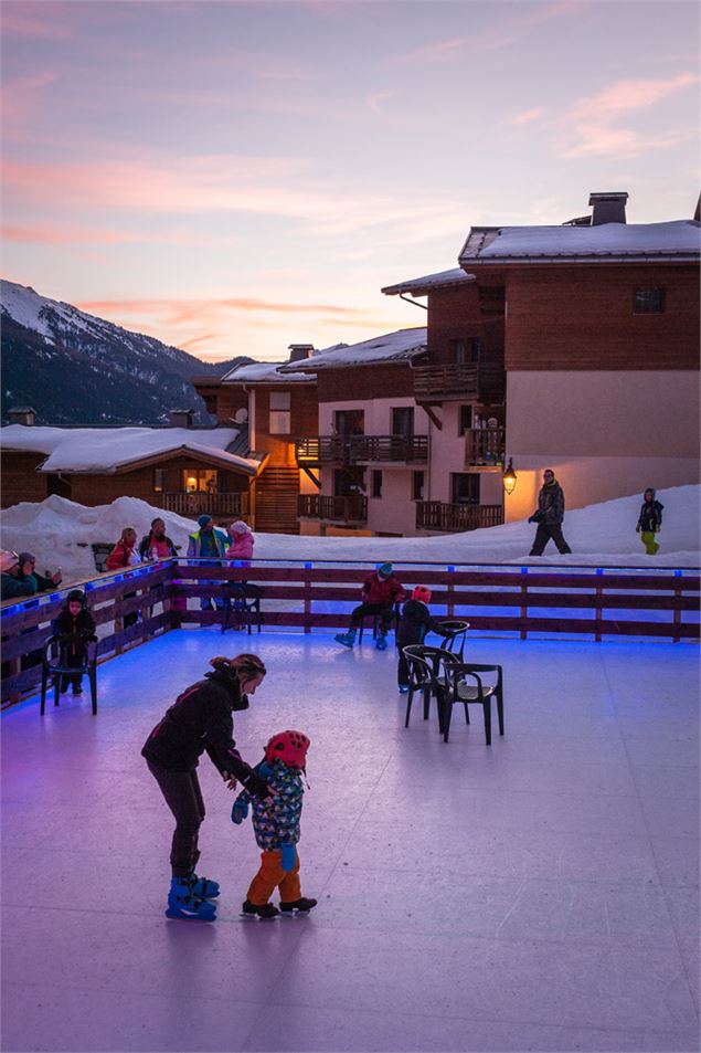 Patinoire espace enfants Aussois