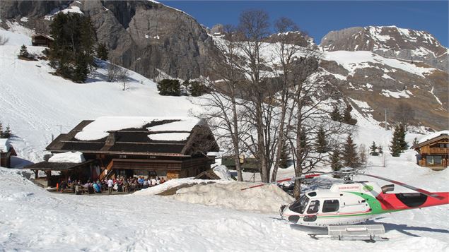 Héli Gastro Blugeon Hélicoptère Morzine Hiver - Blugeon Hélicoptère Morzine