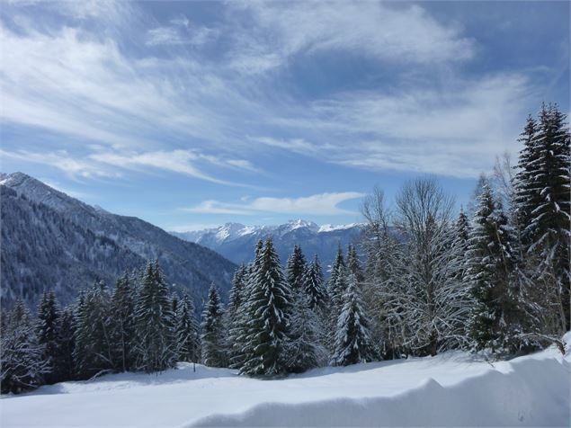 Randonnée raquettes Montsapey - OT Porte de Maurienne