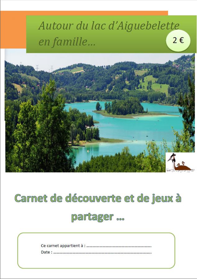 Carnet de découverte en famille - J.Dufresne pour OT Lac d'Aiguebelette